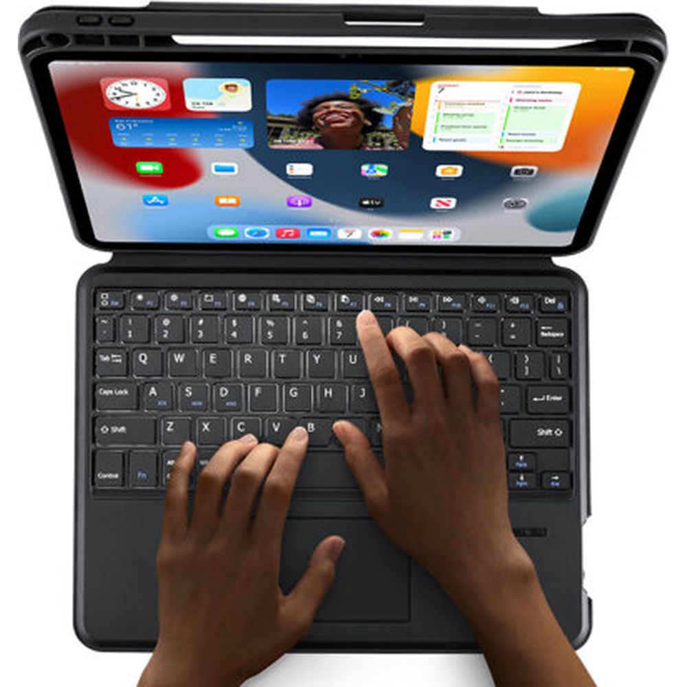 Etui z klawiaturą Bluetooth Dux Ducis (DK Series) do iPad 10 gen. 2022, czarne